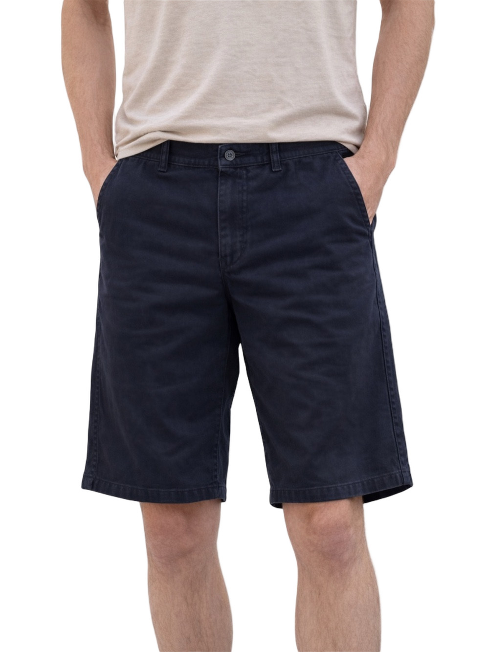 free world Black Casual flat front men’s Shorts